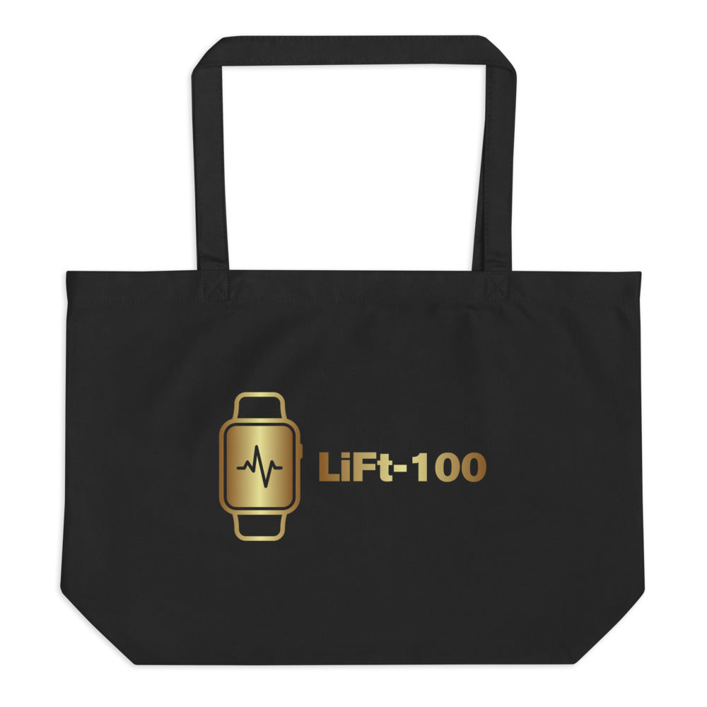 Large organic tote bag - LiFt-100 