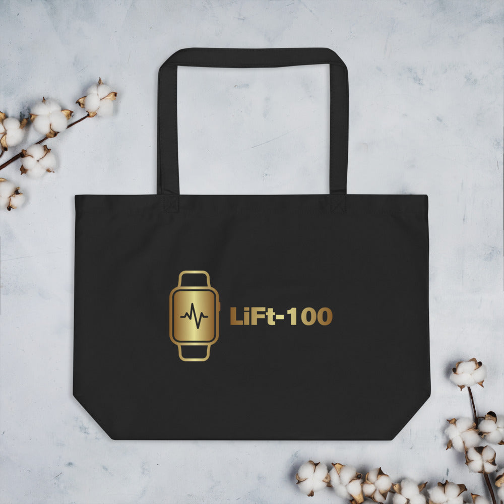 Large organic tote bag - LiFt-100 